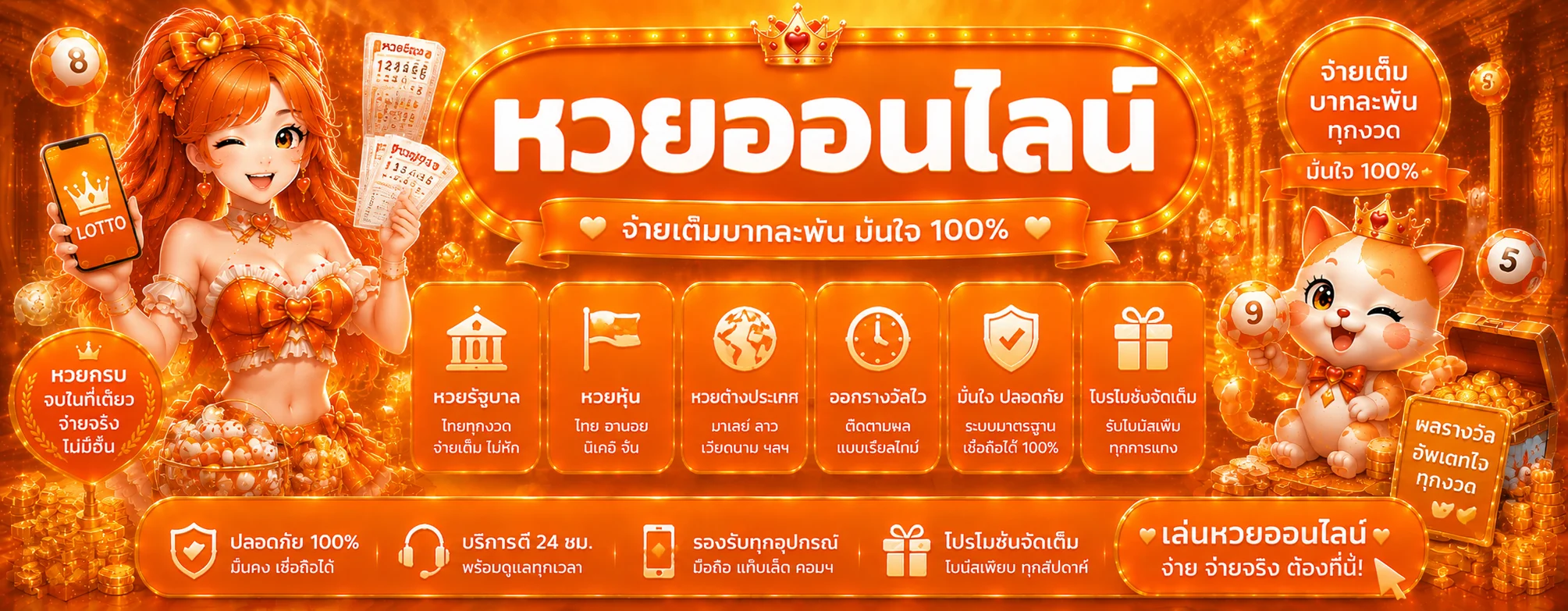 แบนเนอร์แทงหวยออนไลน์ VECA999 บาทละ 900 ครบทุกสำนัก